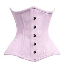 Load image into Gallery viewer, Heavy Duty 26 Double Steel Boned Waist Training Cotton Underbust Tight Shaper Corset #8801-TC