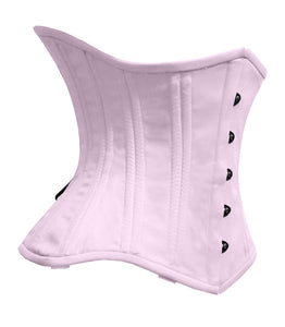 Heavy Duty 26 Double Steel Boned Waist Training Cotton Underbust Tight Shaper Corset #8801-TC