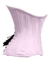 Load image into Gallery viewer, Heavy Duty 26 Double Steel Boned Waist Training Cotton Underbust Tight Shaper Corset #8801-TC