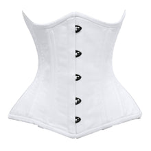 Load image into Gallery viewer, Heavy Duty 26 Double Steel Boned Waist Training Satin Underbust Tight Shaper Corset #8801-OT-SA