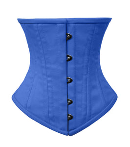 Heavy Duty 26 Double Steel Boned Waist Training Cotton Underbust Tight Shaper Corset #8802-TC