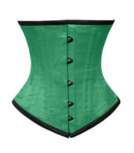 Load image into Gallery viewer, Heavy Duty 26 Double Steel Boned Waist Training Satin Underbust Tight Shaper Corset #8802-BT-SA