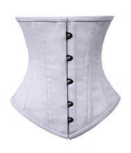 Load image into Gallery viewer, Heavy Duty 26 Double Steel Boned Waist Training Cotton Underbust Tight Shaper Corset #8802-TC