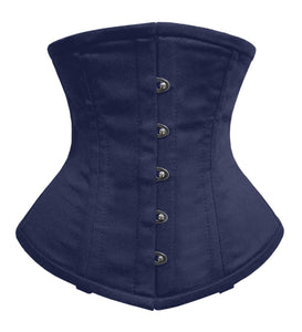 Heavy Duty 26 Double Steel Boned Waist Training Cotton Underbust Tight Shaper Corset #8803-TC