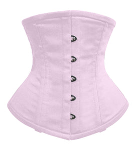 Heavy Duty 26 Double Steel Boned Waist Training Cotton Underbust Tight Shaper Corset #8803-TC