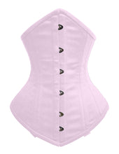 Load image into Gallery viewer, Heavy Duty 26 Double Steel Boned Waist Training Cotton Underbust Tight Shaper Corset #8805-TC