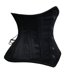 Heavy Duty 26 Double Steel Boned Waist Training Cotton Underbust Tight Shaper Corset #8806-TC