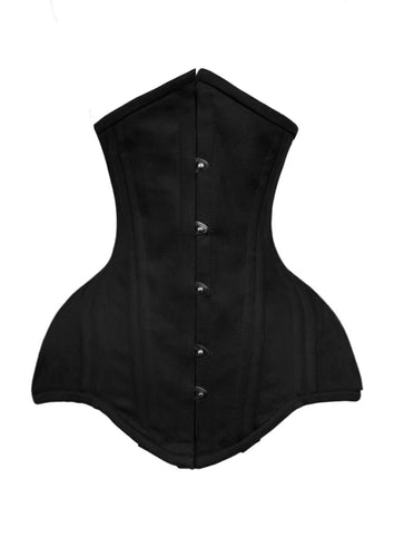 luvsecretlingerie Heavy Duty 26 Double Steel Boned Waist Training Cotton Underbust Tight Shaper Corset #8862-TC