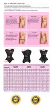 Load image into Gallery viewer, Heavy Duty 26 Double Steel Boned Waist Training Cotton Overbust Tight Shaper Corset #8951-TC
