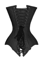 Load image into Gallery viewer, Heavy Duty 26 Double Steel Boned Waist Training Cotton Overbust Tight Shaper Corset #8951-TC
