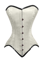 Load image into Gallery viewer, Heavy Duty 26 Double Steel Boned Waist Training Satin Overbust Tight Shaper Corset #8951-BT-SA