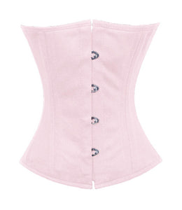 Heavy Duty 26 Double Steel Boned Waist Training Cotton Underbust Corset #9965-TC