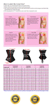 Load image into Gallery viewer, Heavy Duty 26 Double Steel Boned Waist Training Cotton Overbust Tight Shaper Corset #9974-TC