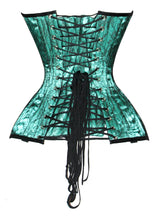Load image into Gallery viewer, Heavy Duty 26 Double Steel Boned Waist Training Satin Overbust  Tight Shaper Corset #CST1-SA