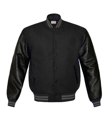 Original American Varsity Real Leather Letterman College Baseball Men Wool Jackets #BSL-GYSTR-BB