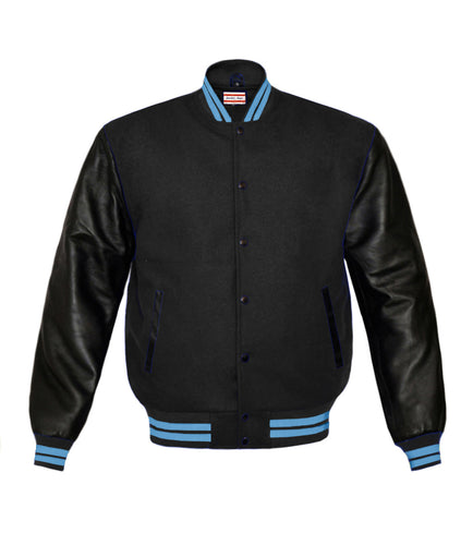 Original American Varsity Real Leather Letterman College Baseball Men Wool Jackets #BSL-LBLSTR-BB