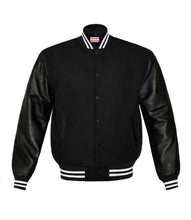 Load image into Gallery viewer, Original American Varsity Real Leather Letterman College Baseball Men Wool Jackets #BSL-WSTR-BB-BBAND