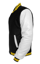 Load image into Gallery viewer, Original American Varsity White Leather Sleeve Letterman College Baseball Men Wool Jackets #WSL-YSTR-BZ