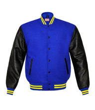 Load image into Gallery viewer, Original American Varsity Real Leather Letterman College Baseball Men Wool Jackets #BSL-YSTR-BB