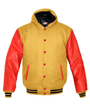 Load image into Gallery viewer, Superb Red Leather Sleeve Original American Varsity Letterman College Baseball Women Wool Jackets #RSL-BSTR-RB-H