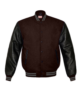 Original American Varsity Real Leather Letterman College Baseball Kid Wool Jackets #BSL-GYSTR-BB