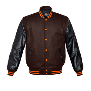 Original American Varsity Real Leather Letterman College Baseball Men Wool Jackets #BSL-ORSTR-OB