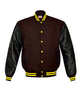 Original American Varsity Real Leather Letterman College Baseball Kid Wool Jackets #BSL-YSTR-YB