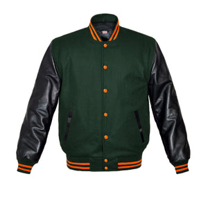 Original American Varsity Real Leather Letterman College Baseball Men Wool Jackets #BSL-ORSTR-OB
