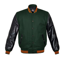Load image into Gallery viewer, Original American Varsity Real Leather Letterman College Baseball Kid Wool Jackets #BSL-ORSTR-BB