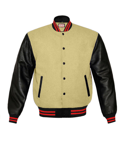 Original American Varsity Real Leather Letterman College Baseball Men Wool Jackets #BSL-RSTR-BB-BBAND