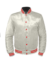 Load image into Gallery viewer, Original American Varsity Letterman College Baseball Bomber Satin Men Jackets #RSTR-RB