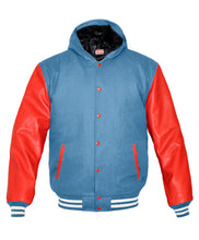 Load image into Gallery viewer, Superb Red Leather Sleeve Original American Varsity Letterman College Baseball Women Wool Jackets #RSL-WSTR-RB-H
