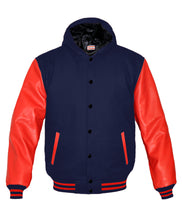Load image into Gallery viewer, Superb Red Leather Sleeve Original American Varsity Letterman College Baseball Women Wool Jackets #RSL-RSTR-BB-H