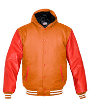 Load image into Gallery viewer, Superb Red Leather Sleeve Original American Varsity Letterman College Baseball Kid Wool Jackets #RSL-WSTR-RB-H