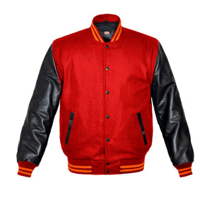Original American Varsity Real Leather Letterman College Baseball Kid Wool Jackets #BSL-ORSTR-BB